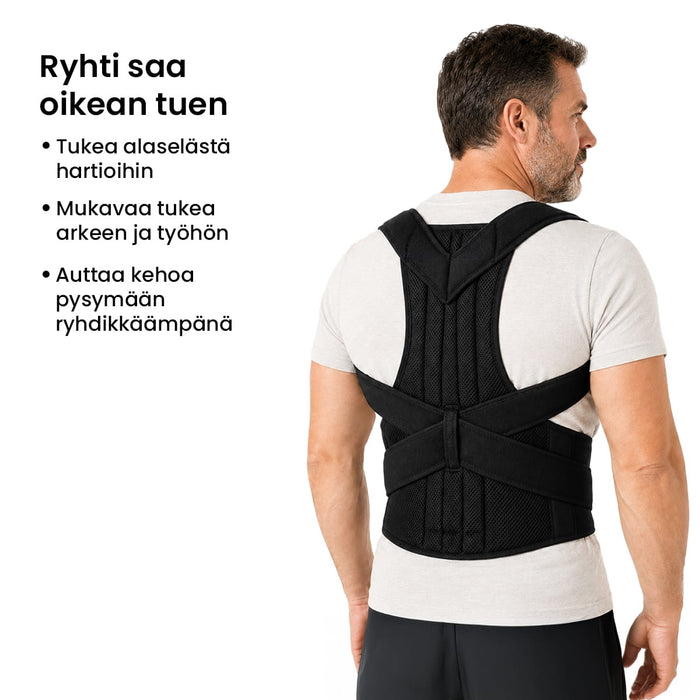Ryhtiliivi selkätuella