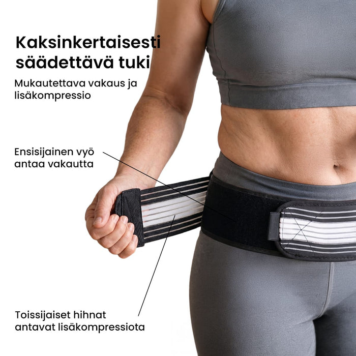 Lantiovyö (tuki lantioon ja alaselkään)
