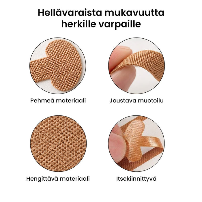 Sisäänkasvaneen kynnen laastarit (12 kpl)