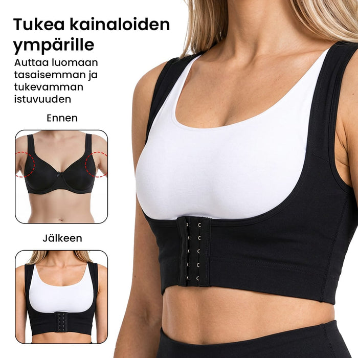 Ryhtituki rinnalle ja selälle