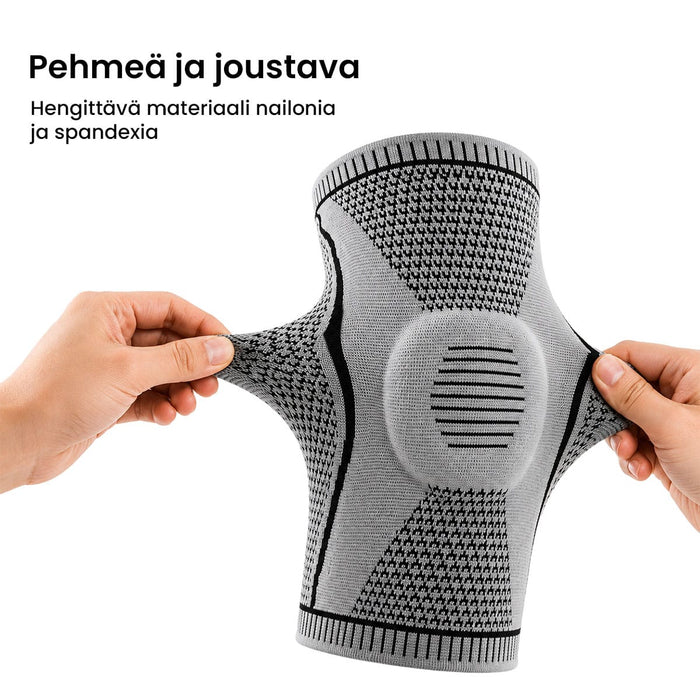 Polvituki elastisella tuella