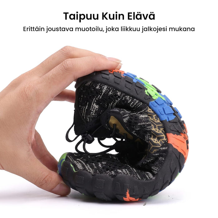 Lasten paljasjalkakengät Active