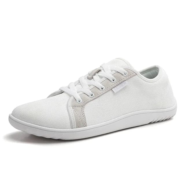 Vartalokauppa Paljasjalkakengät, kangas, unisex – Valkoinen