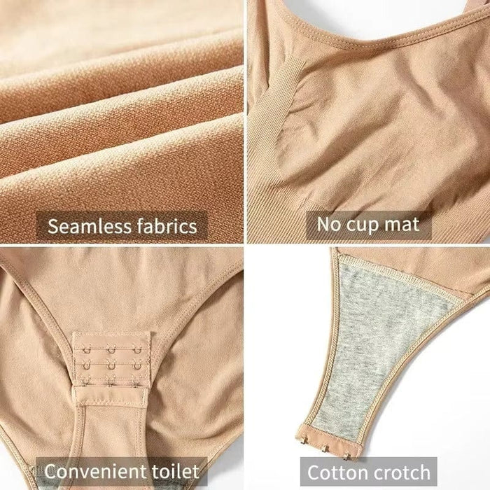 Vartalokauppa bodyshaper Saumaton bodysuit-muotoileva alusvaate