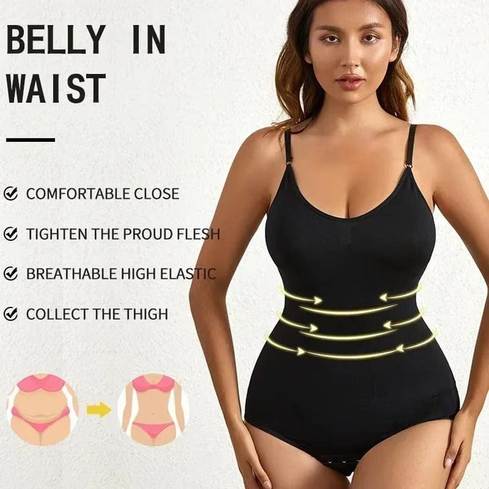 Vartalokauppa bodyshaper Saumaton bodysuit-muotoileva alusvaate