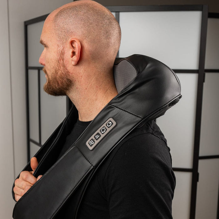 Vartalokauppa Shiatsu-hierontalaite niskalle ja selälle lämmöllä