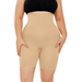 Vartalokauppa Shapewear Beige / XS/S Korkeavyötäröiset muotoilevat shortsit