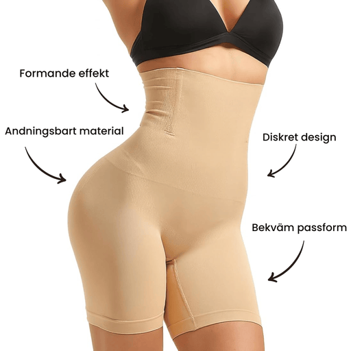 Vartalokauppa Shapewear Korkeavyötäröiset muotoilevat shortsit